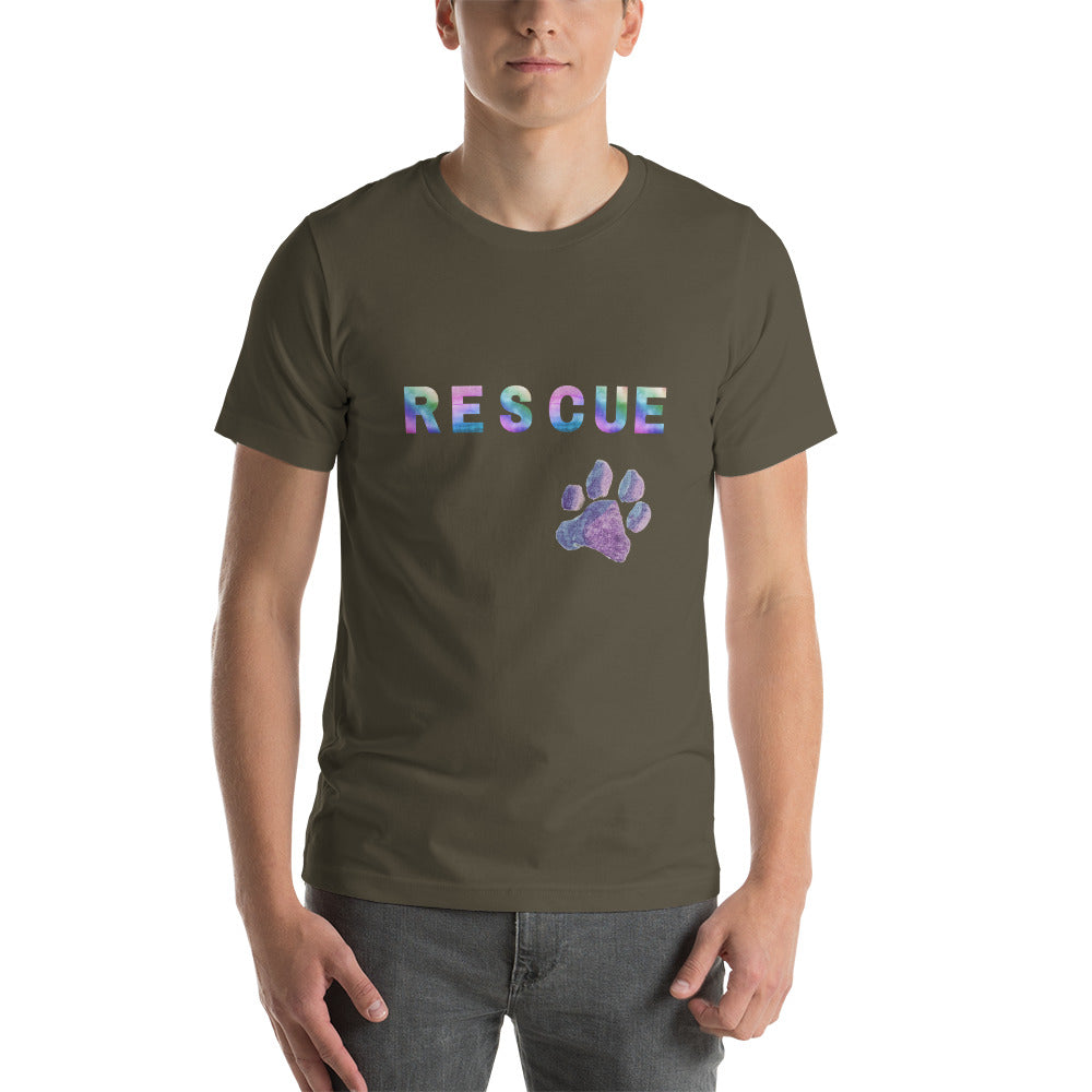 Rescue Dog Unisex t-shirt