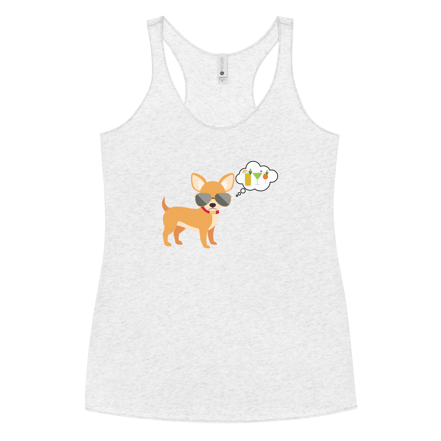 Chihuahua Fun Women's Racerback Tank