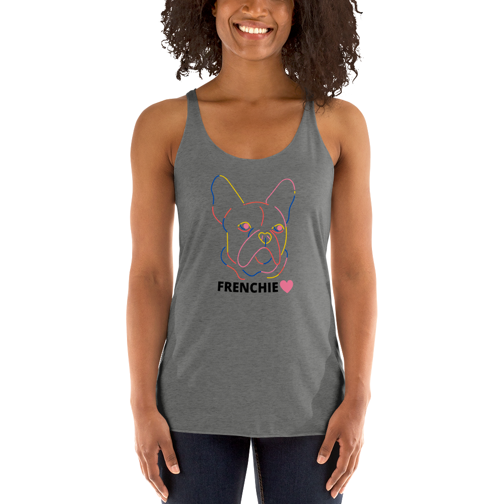 French Bulldog Lover Women's Racerback Tank