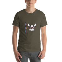 LOL Frenchie Unisex t-shirt