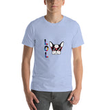 LOL Frenchie Unisex t-shirt