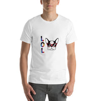 LOL Frenchie Unisex t-shirt