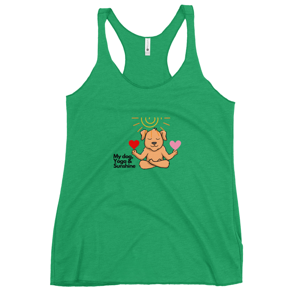 Fun Dog and Yoga lover  Tank
