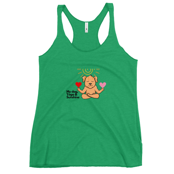 Fun Dog and Yoga lover  Tank