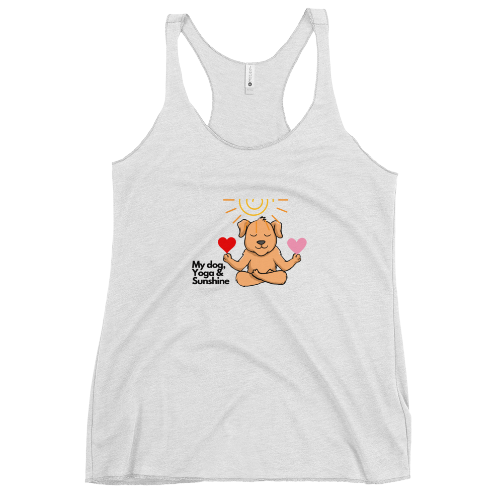 Fun Dog and Yoga lover  Tank