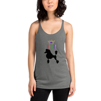 Royal Poodle Racerback Tank