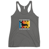 Dachshund Lover Women's Racerback Tank