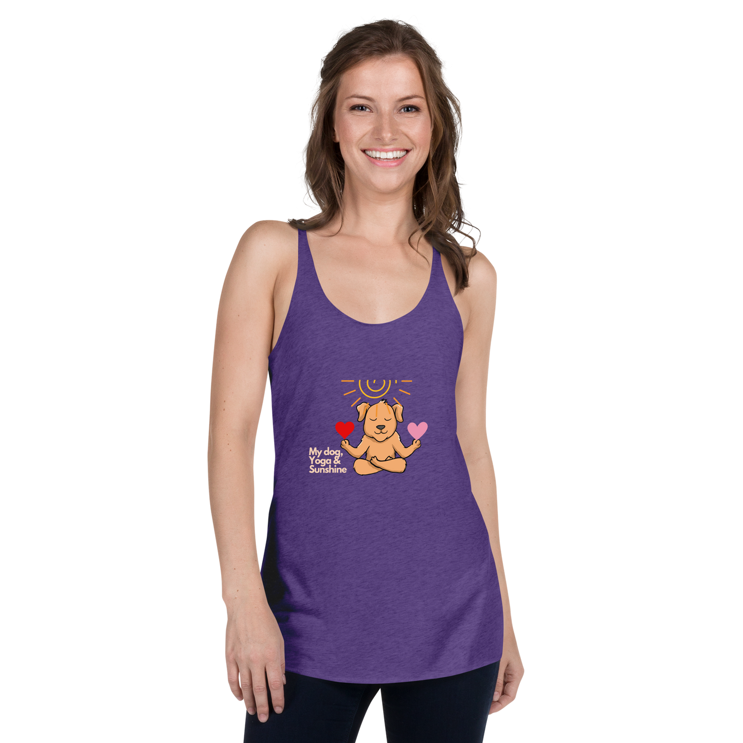 Fun Dog and Yoga lover  Tank