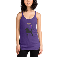 Royal Poodle Racerback Tank