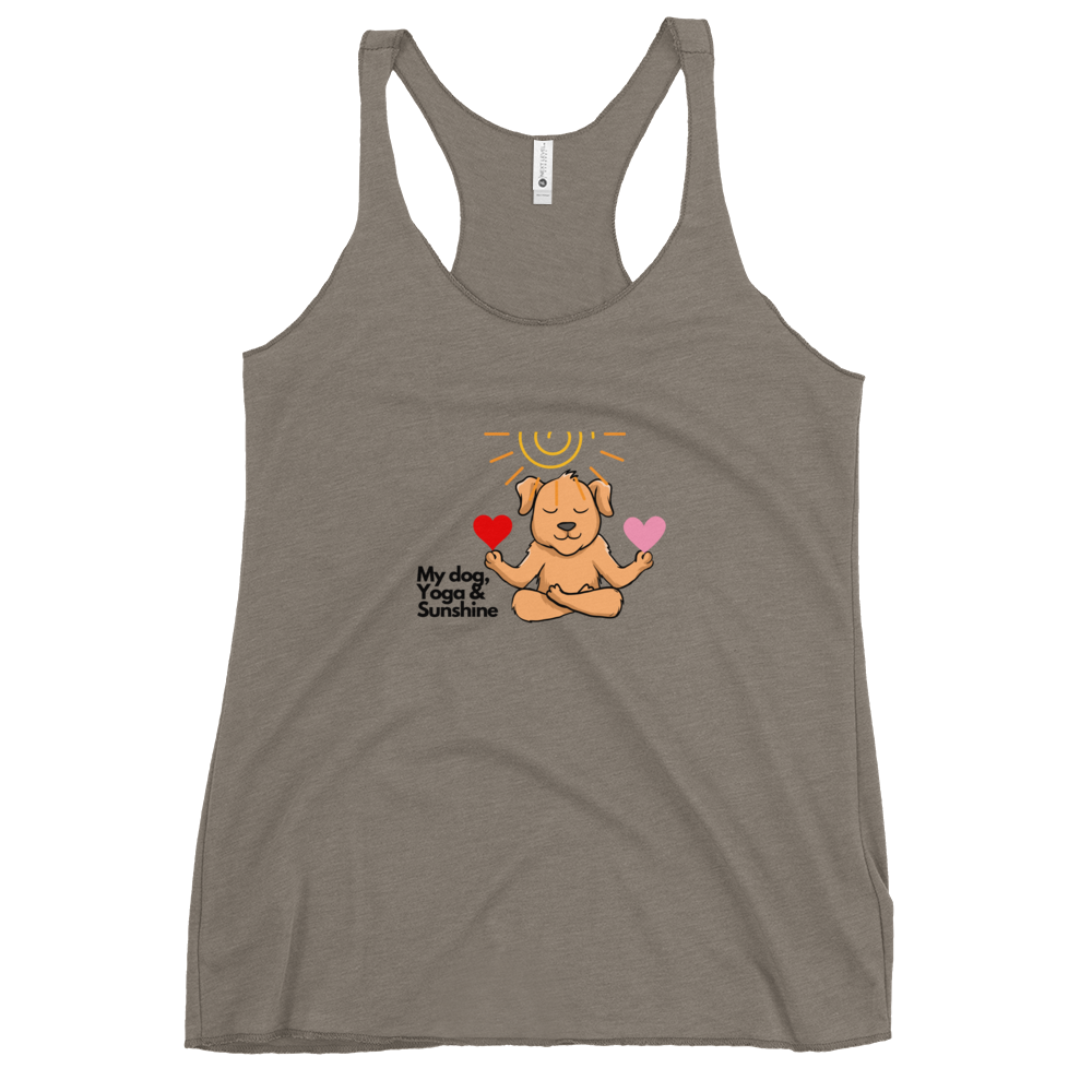 Fun Dog and Yoga lover  Tank