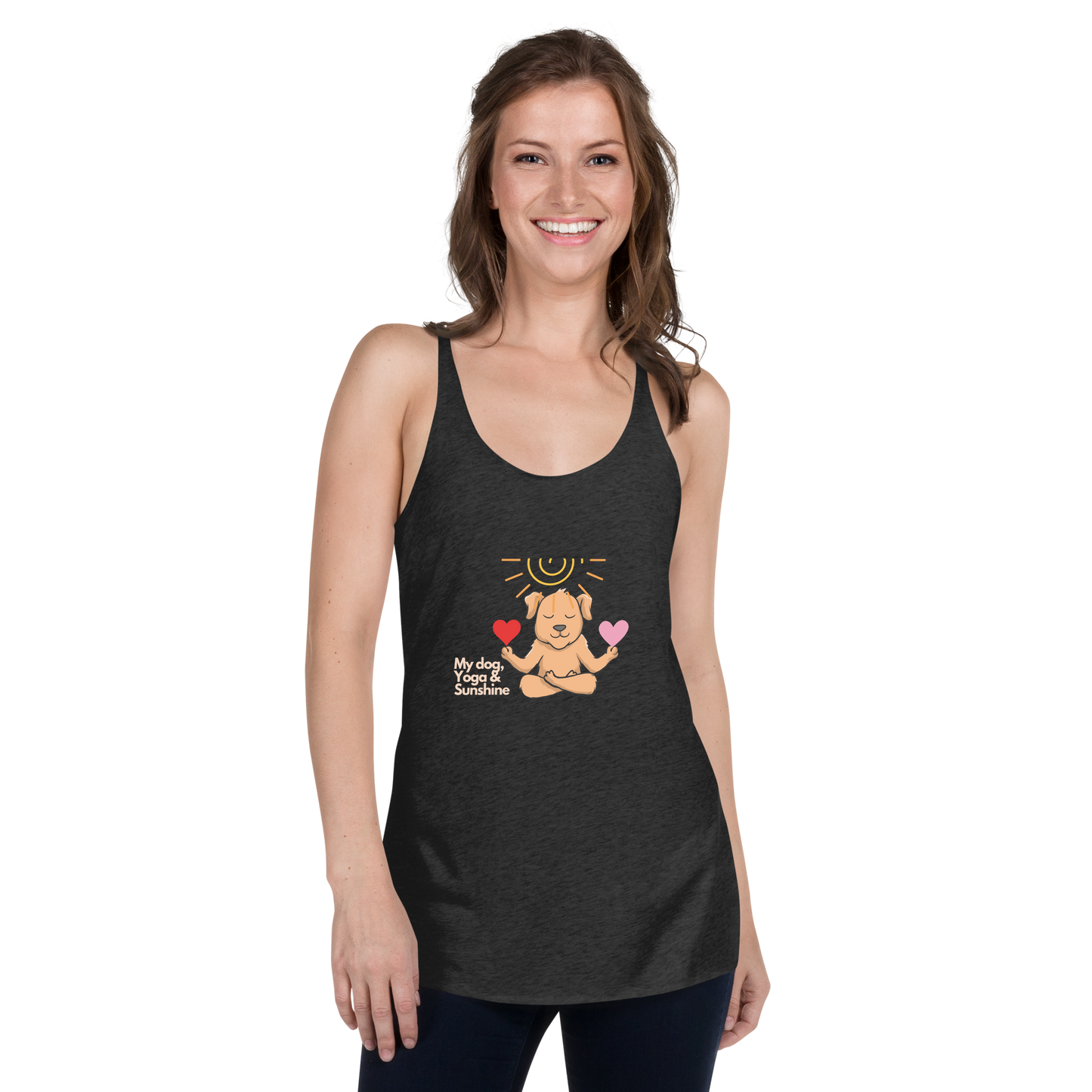 Fun Dog and Yoga lover  Tank