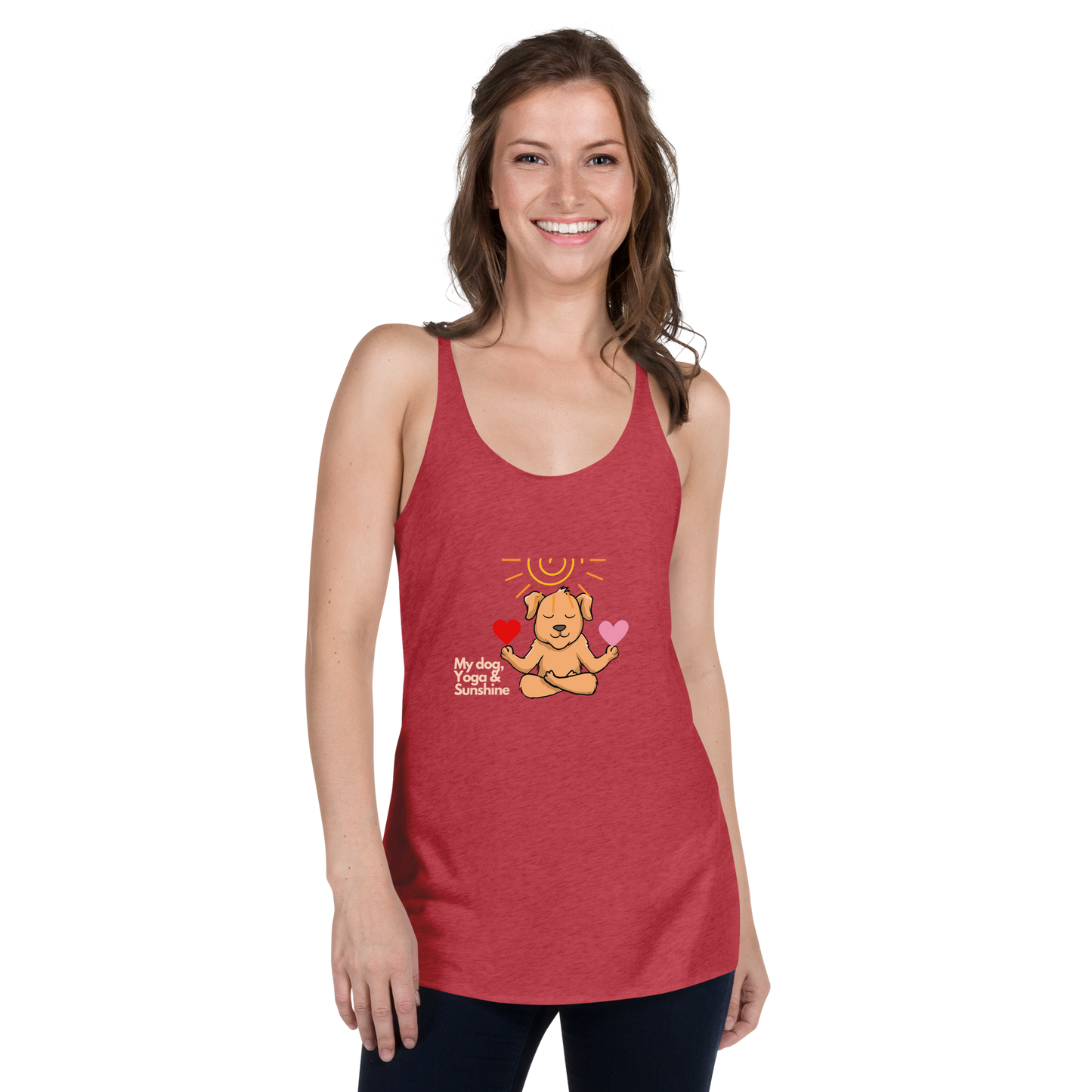 Fun Dog and Yoga lover  Tank