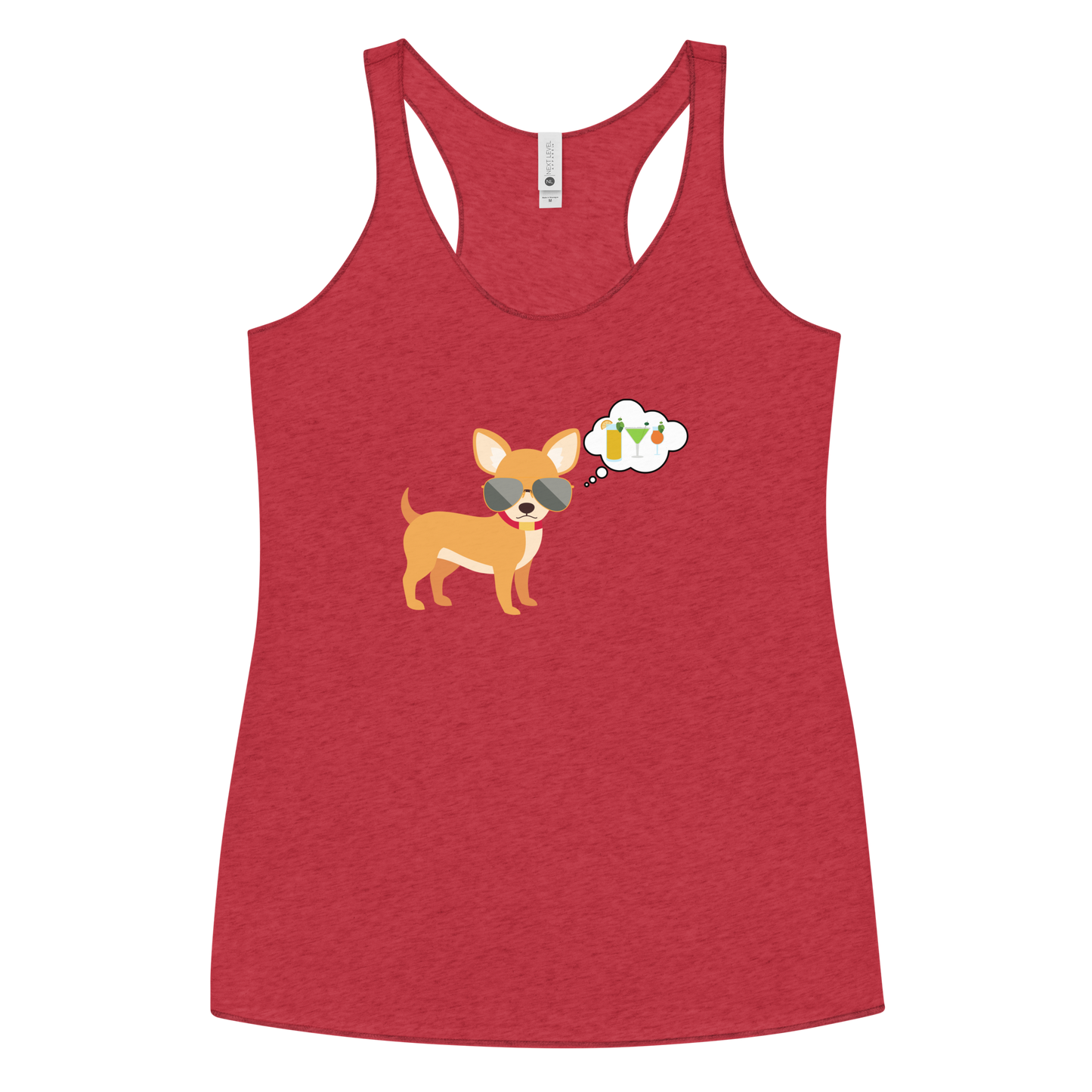 Chihuahua Fun Women's Racerback Tank